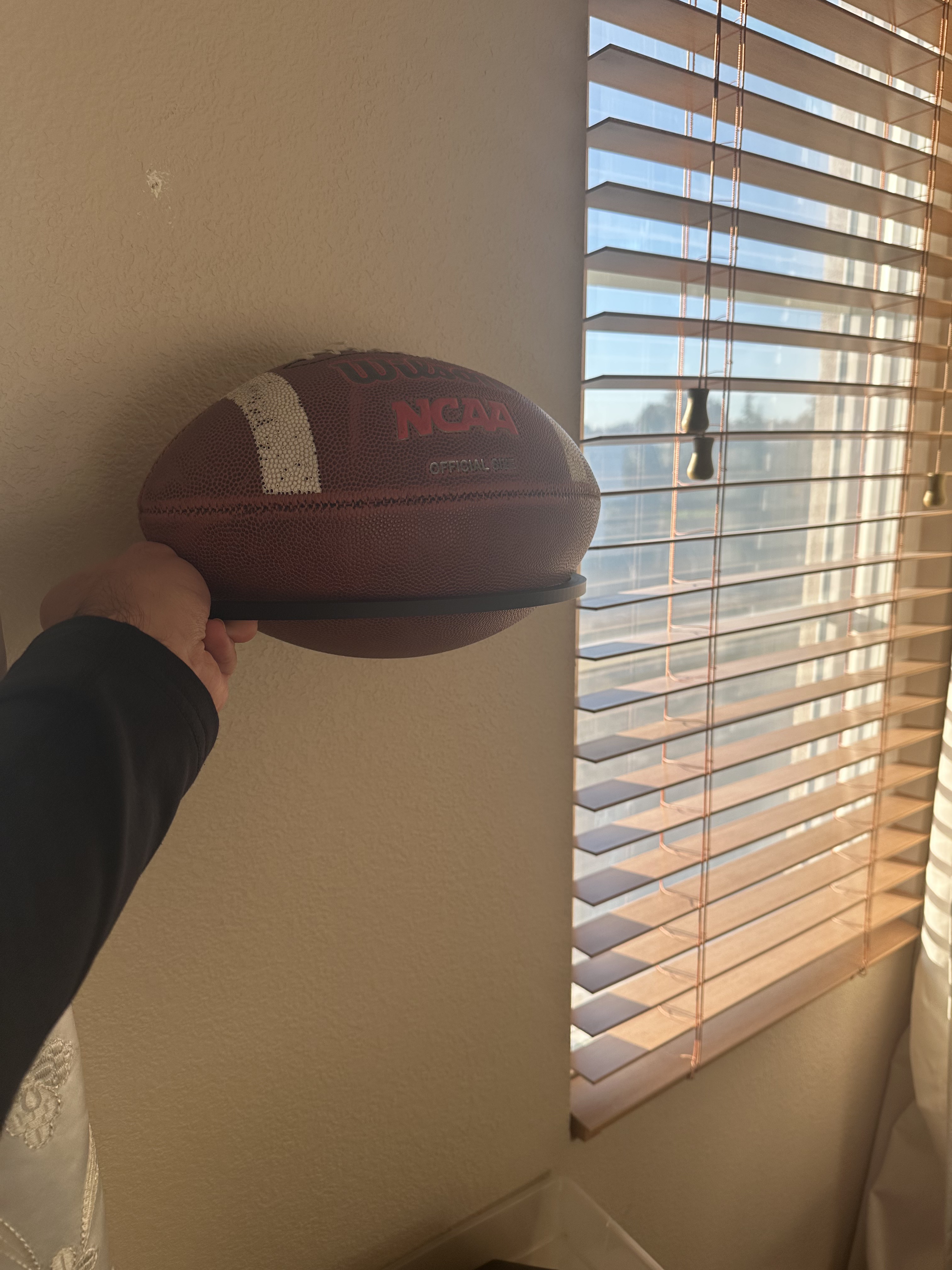 Wall Mounted Football Display