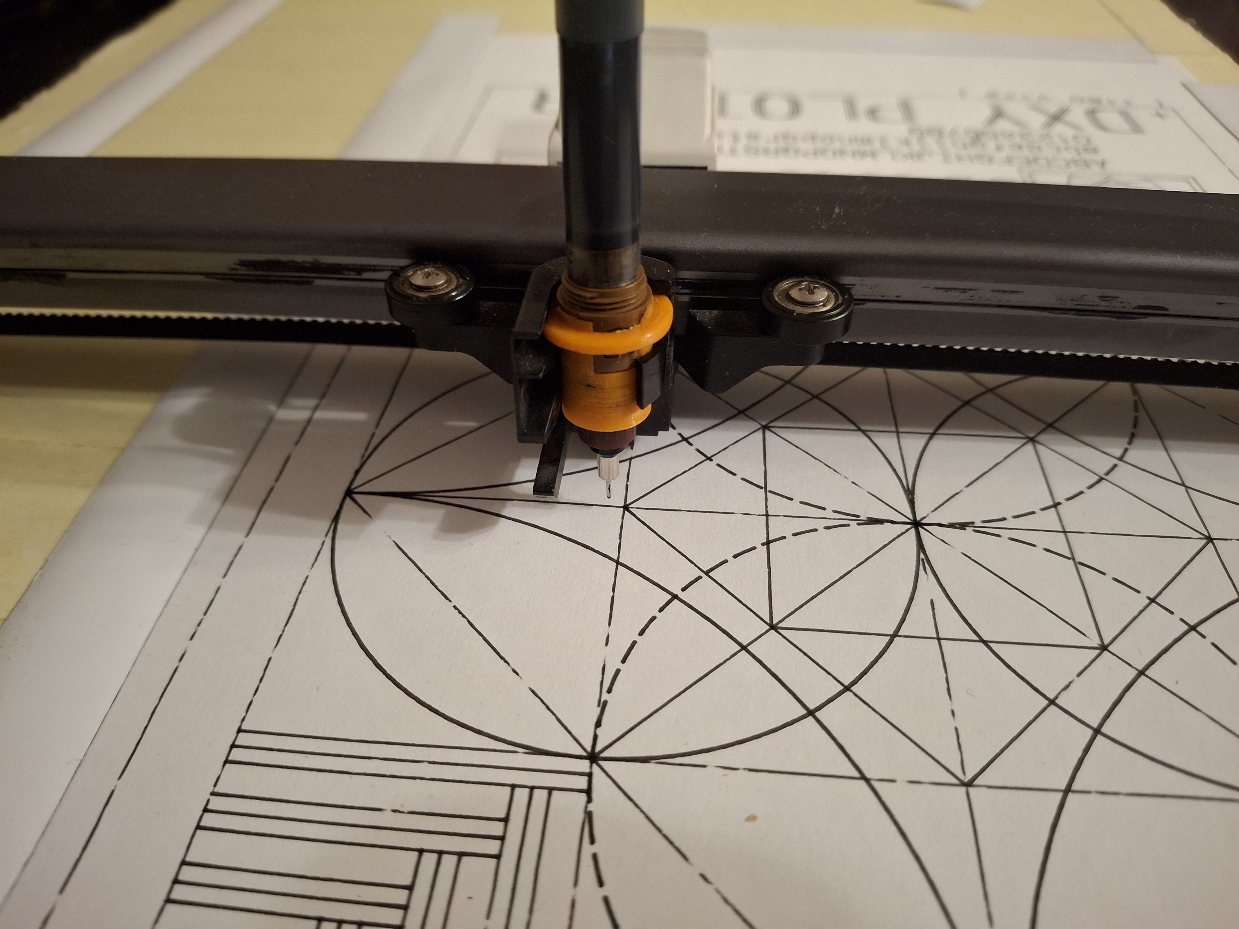 Rotring isograph plotter adapter — miniatura 2