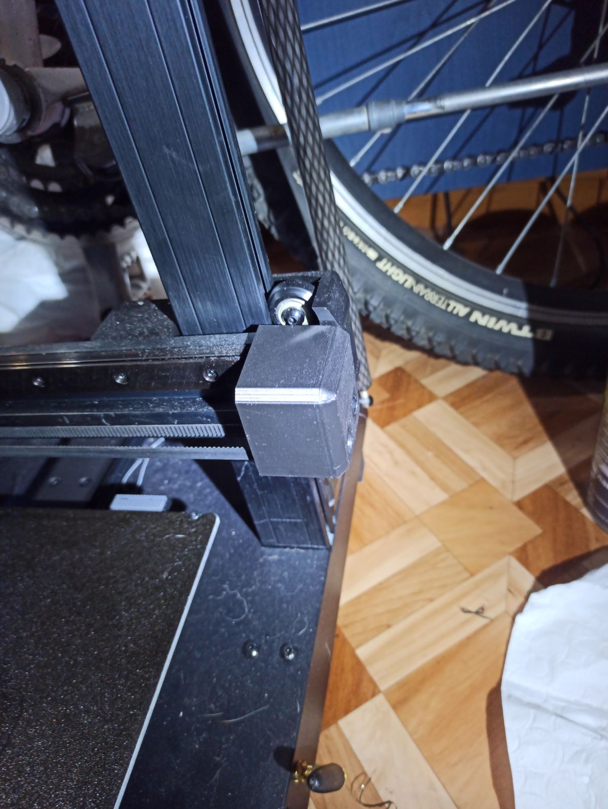 artillery sidewinder x4 X axis right cap