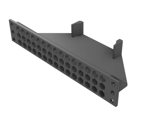 10" 1U Apple TV holder