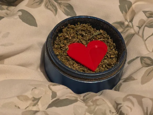 Heart Shaped Herb Grinder Pick