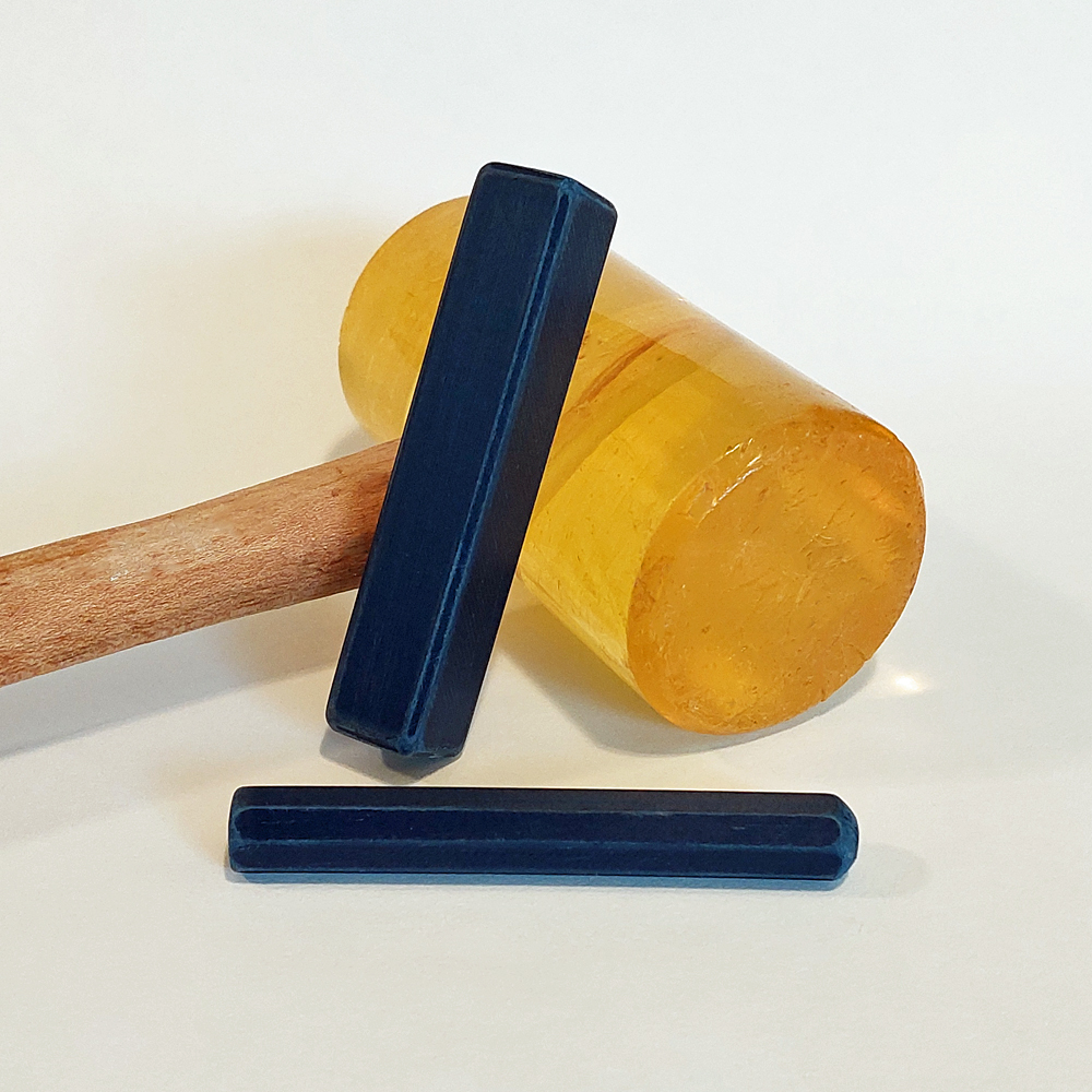 Punches for Tapping In Inlays (3D printing, woodwork, etc.)