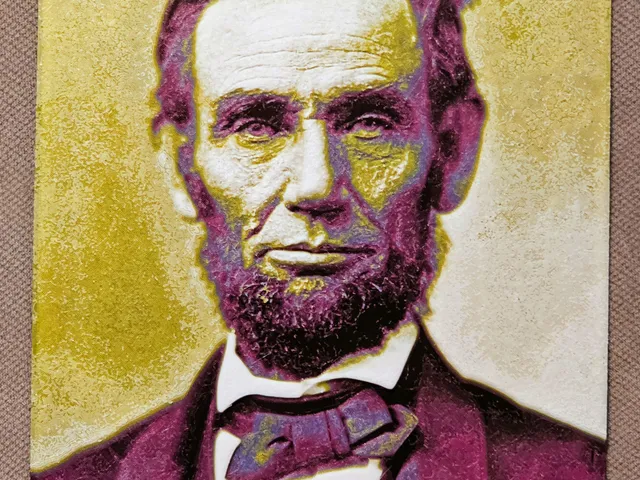 Abraham Lincoln 1863 hueforge