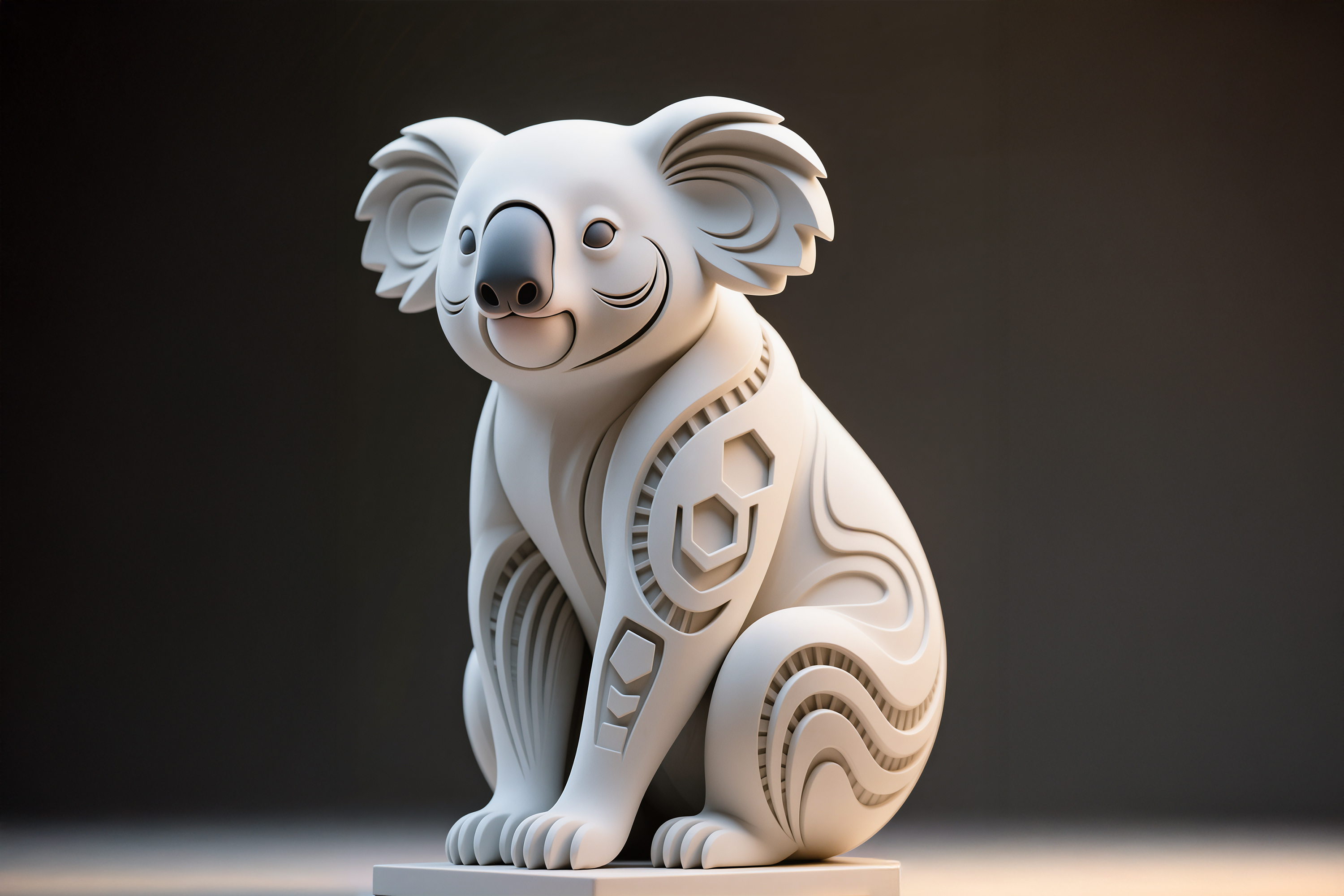 Koala, Hexa Sculpture