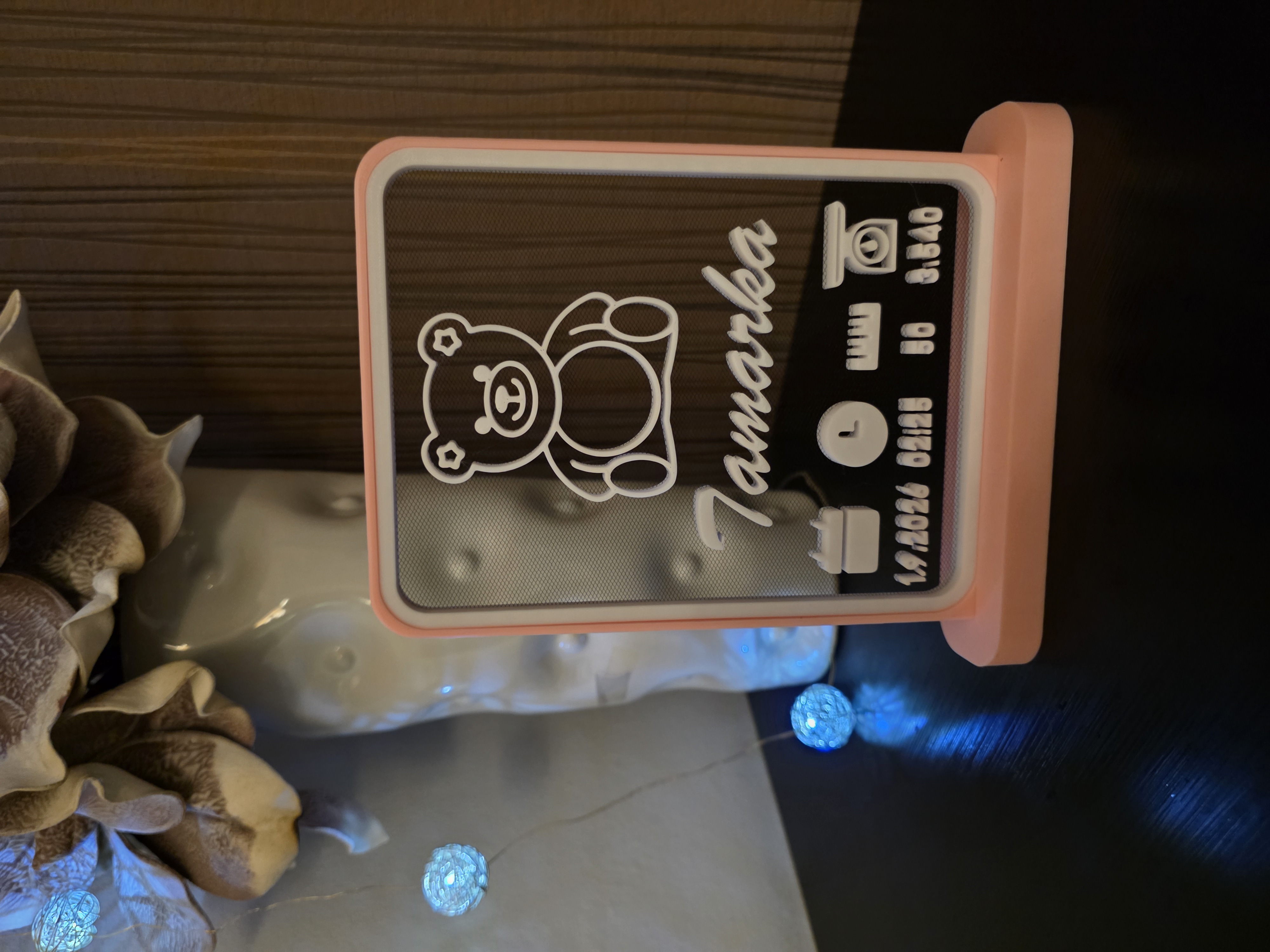 Customizable Birth Frame / Přizpůsobitelný rámeček pro záznam narození