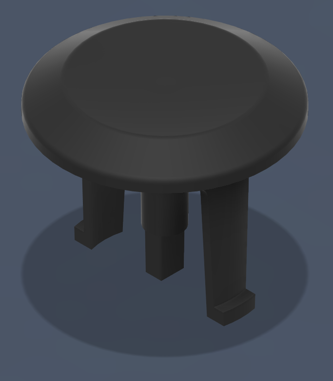 WICO Spill Proof Short Convex Plunger