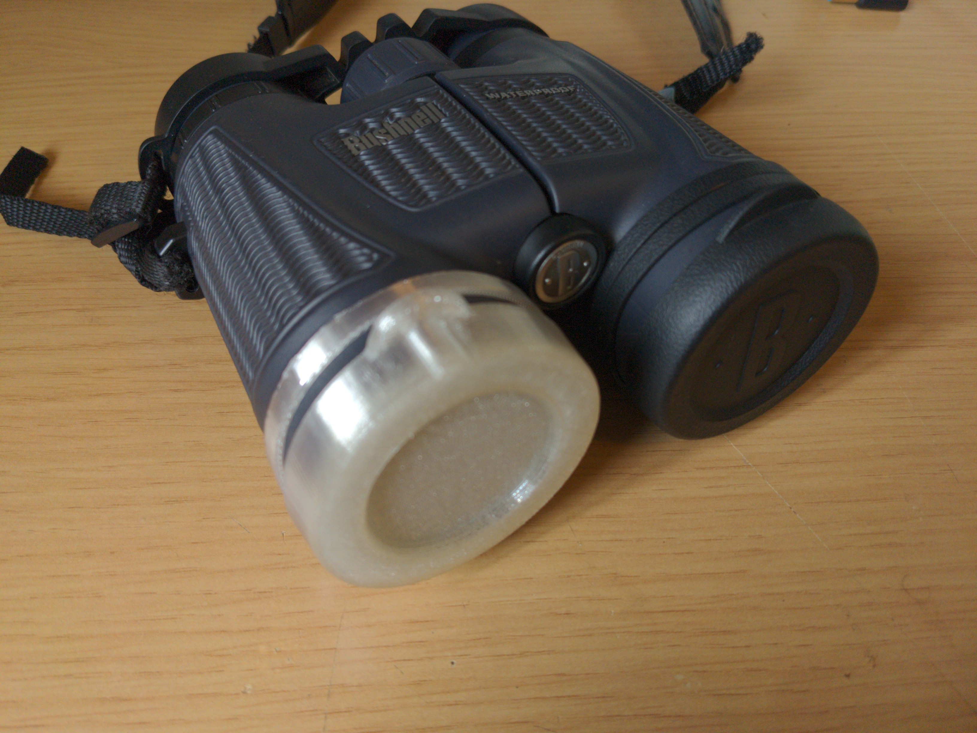 Lens cap for Bushnell H20 10x42 Binoculars
