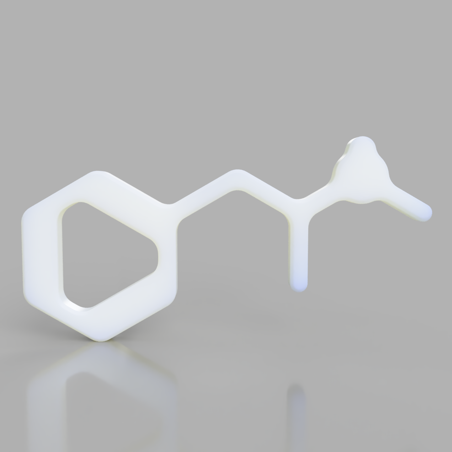 Methamphetamine Molecule Model