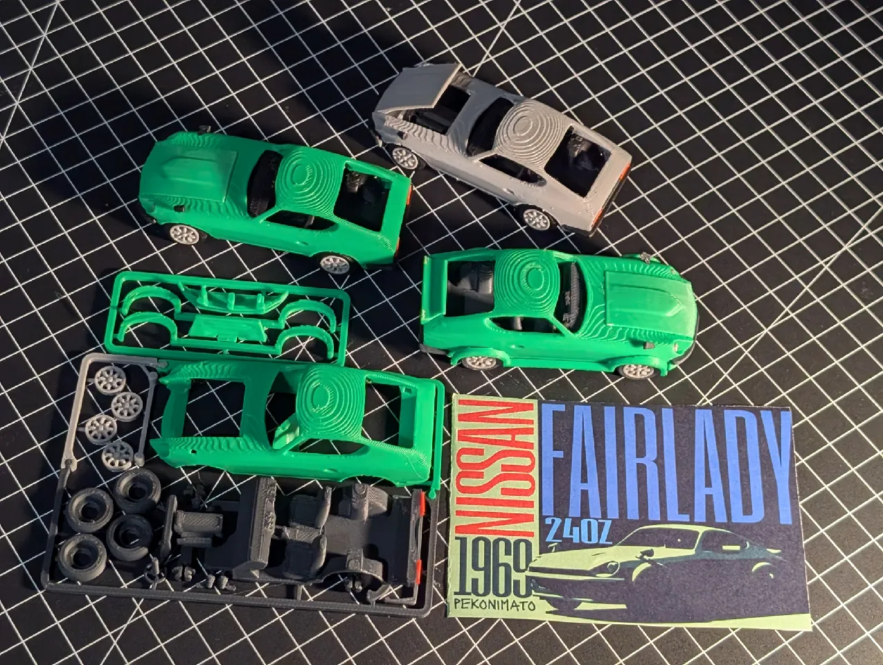 Nissan 240Z Kitcard by Pekonimato | Download free STL model