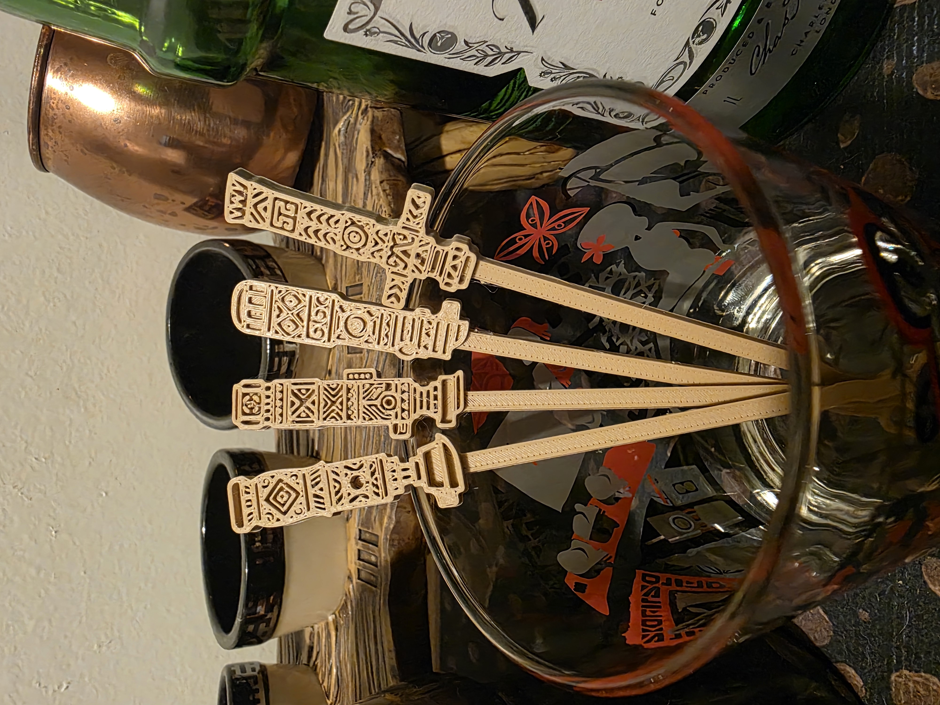Star Wars Tiki Lightsaber Swizzle Sticks