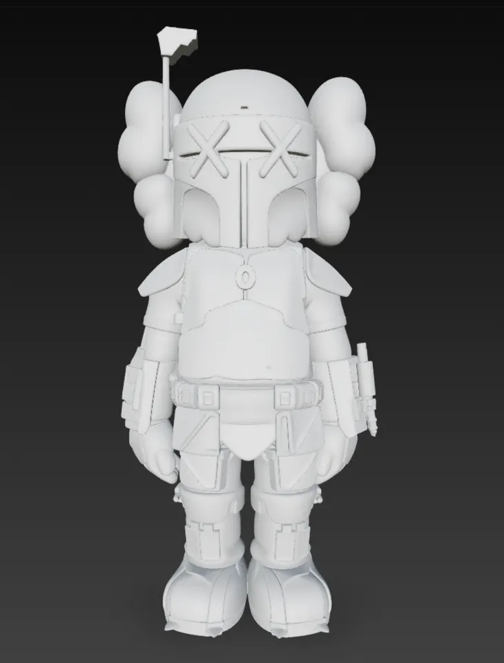 KAWS カウズ STAR WARS Boba Fett ボバフェット KAWS, 'STAR WARS BOBA FETT' Vinyl Figure, 2023 | Arton