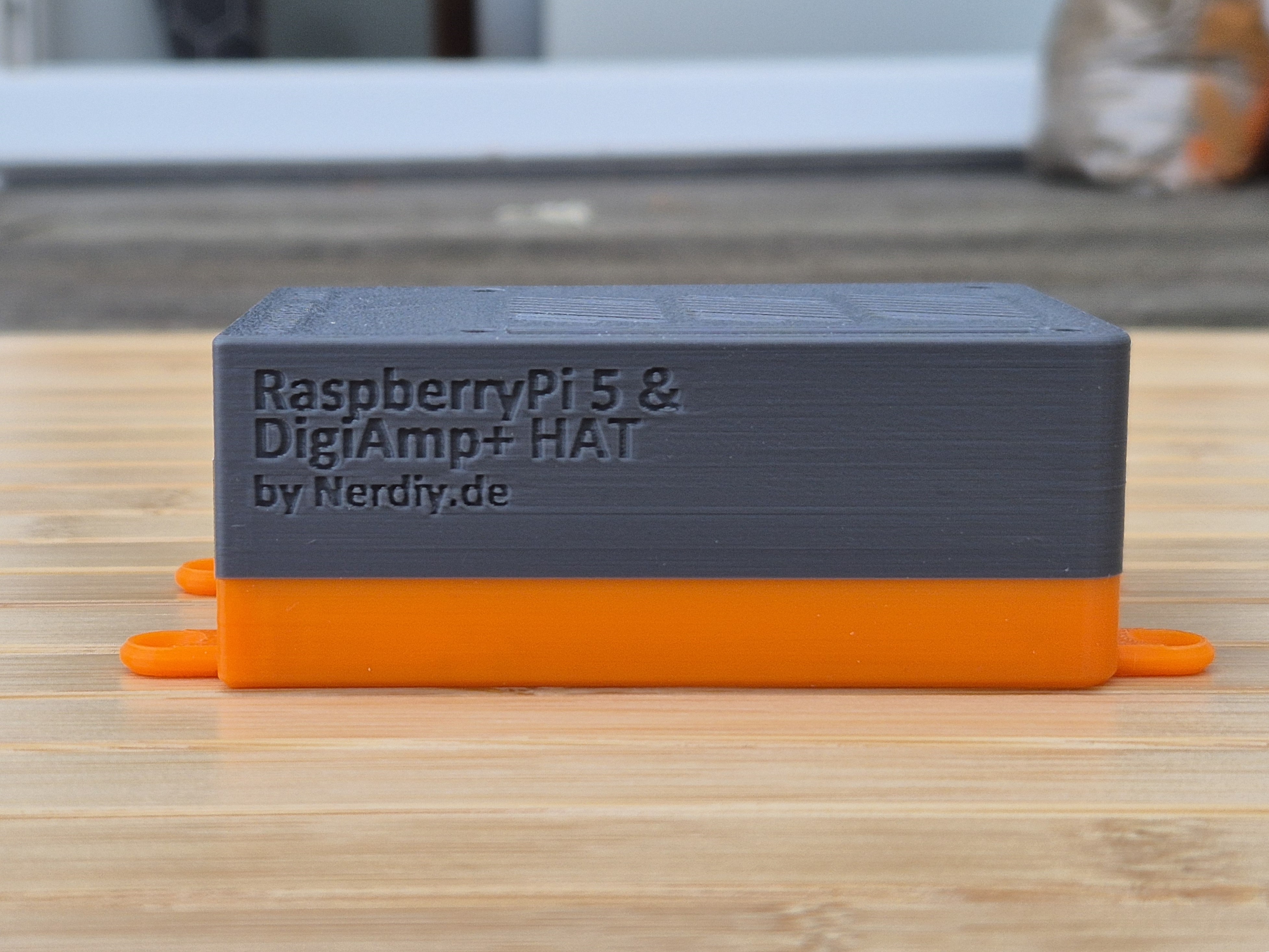Raspberry Pi 5 & DigiAmp+ HAT Housing by Nerdiy.de — miniatura 5