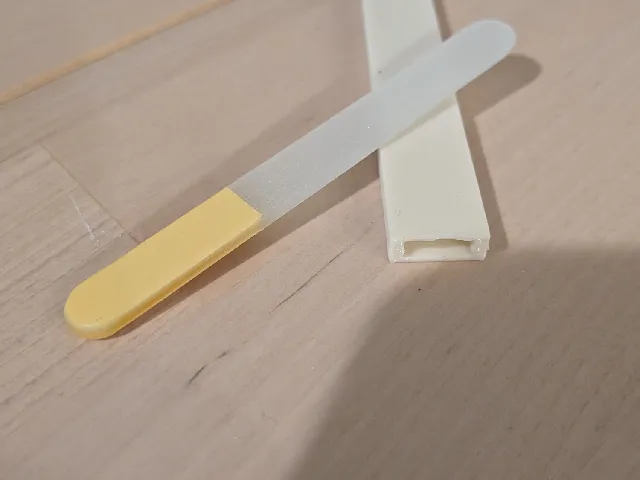 Dollar tree glass nail file case