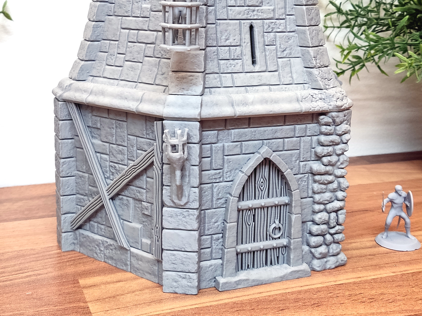 Miniatura 3 do modelo 3D Watchtower – Free Sample (3D Printable Modular Tower)