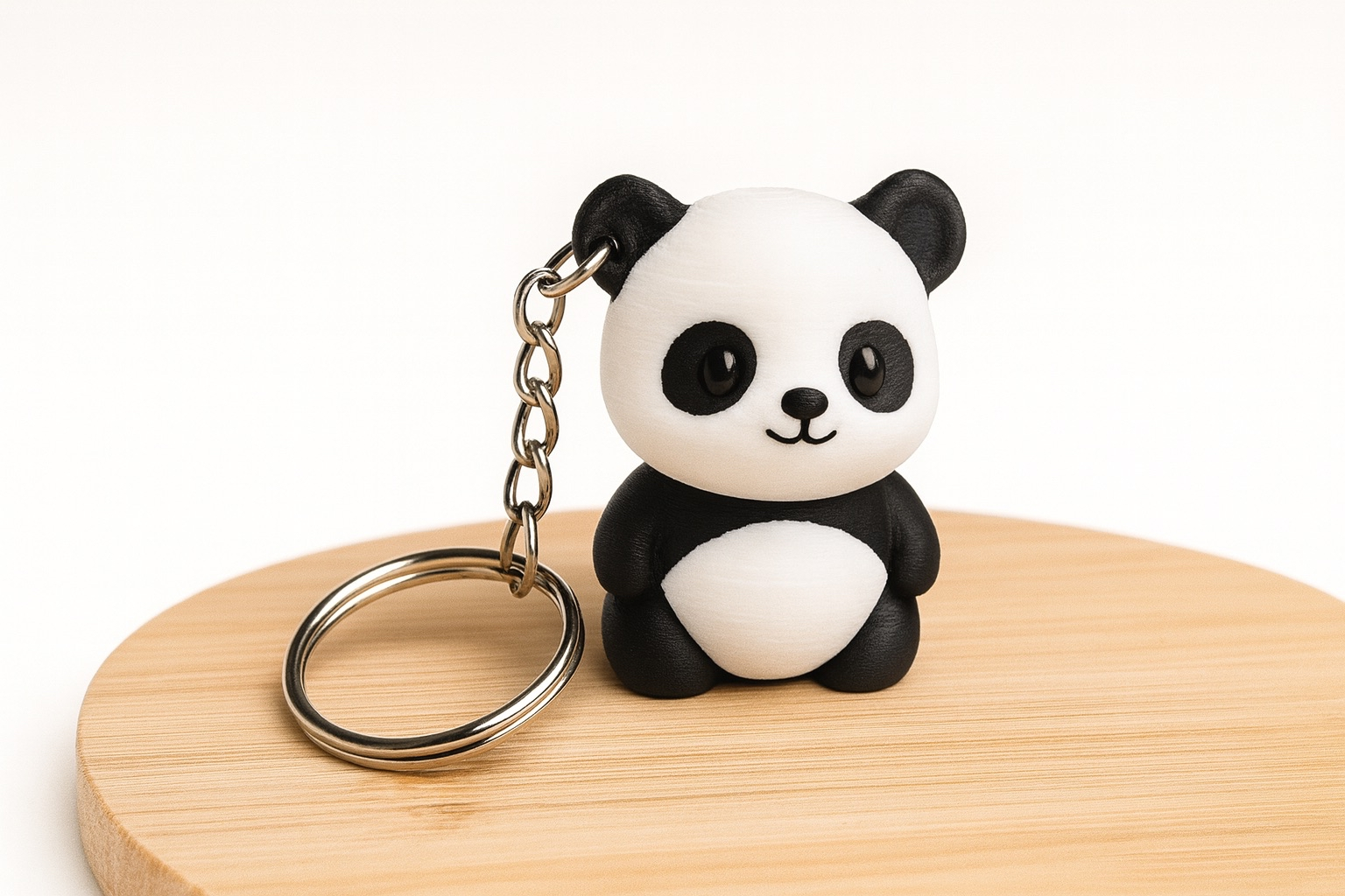 Cute Panda Keychain - No Supports