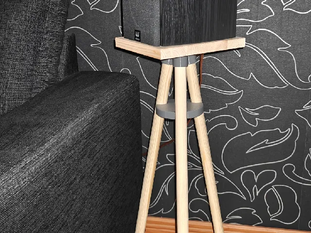 Broomstick stand