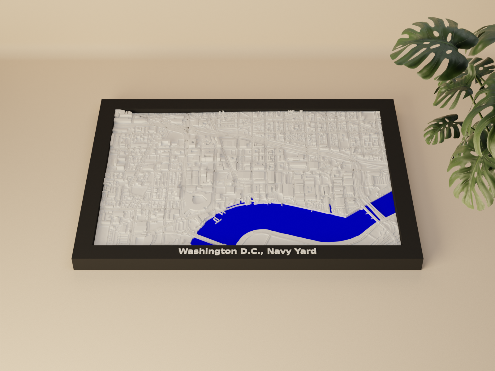 Washington D.C., Navy Yard, United States - 3D Miniature