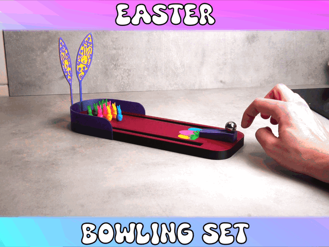 Easter Bowling Play Set
