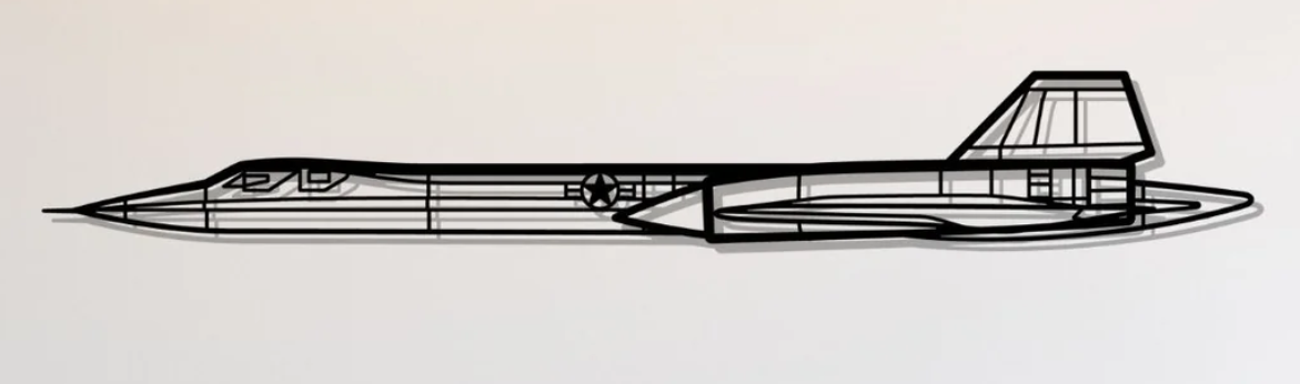 Lockheed SR-71 BlackBird Wall Art