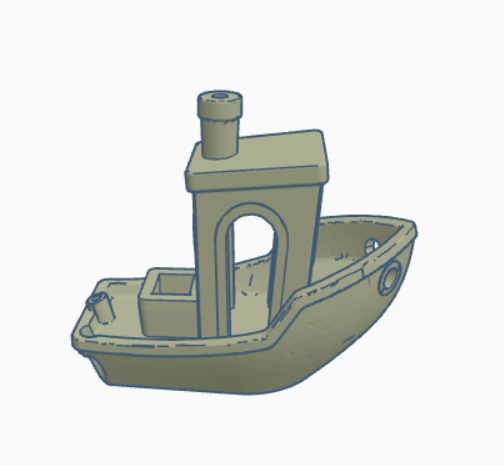 Benchy Keychain