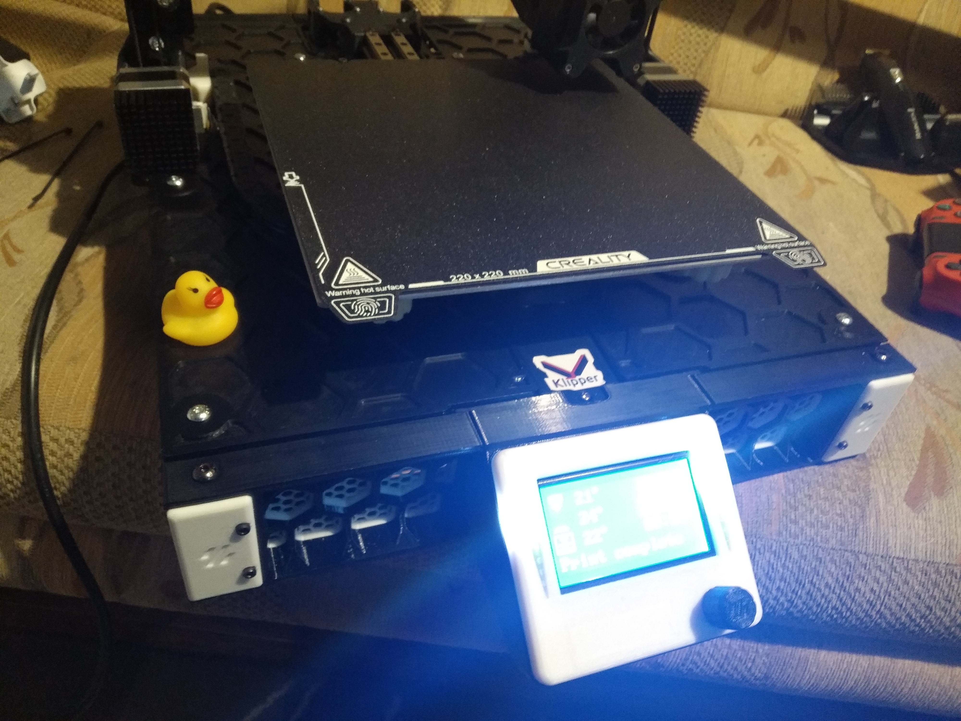 Ender 3 LCD case for Switchwire/ Enderwire