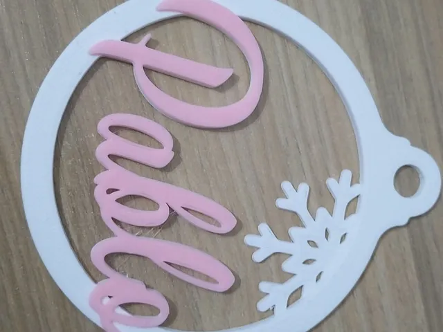 Personalized Christmas Baubles with Names