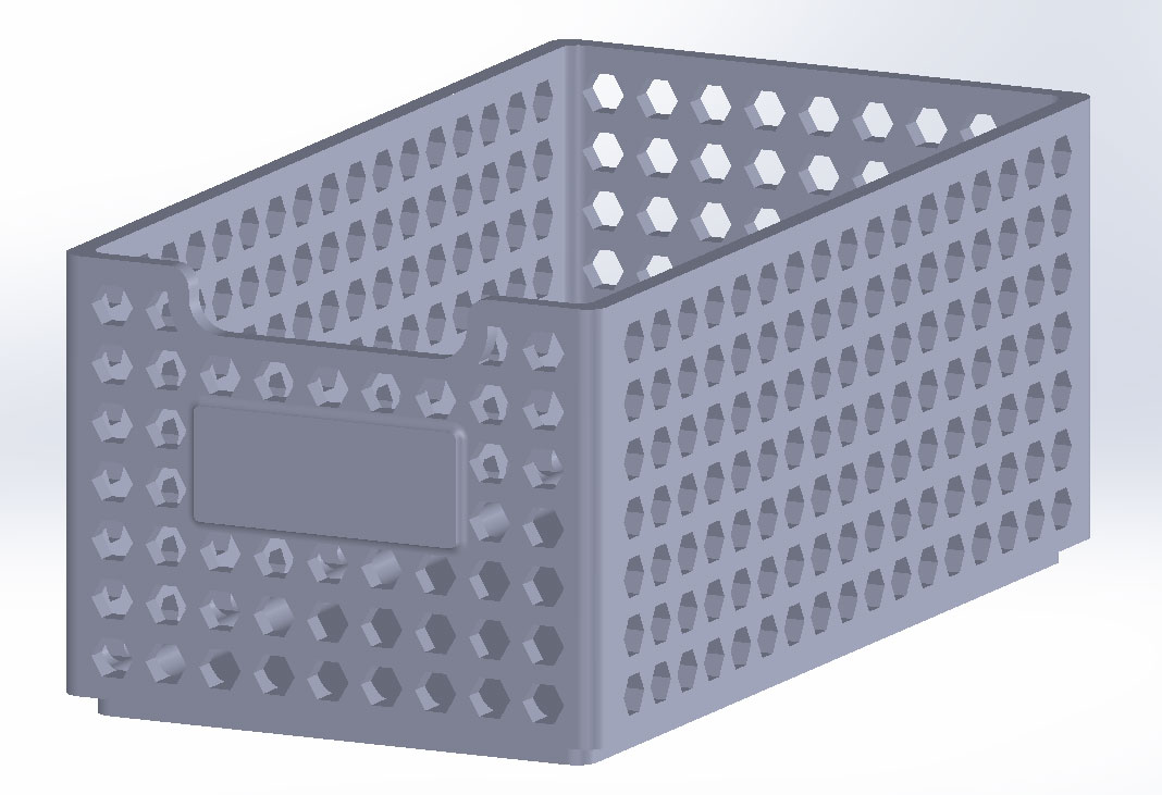 Miniatura 3 do modelo 3D 3D Printed Stackable Box