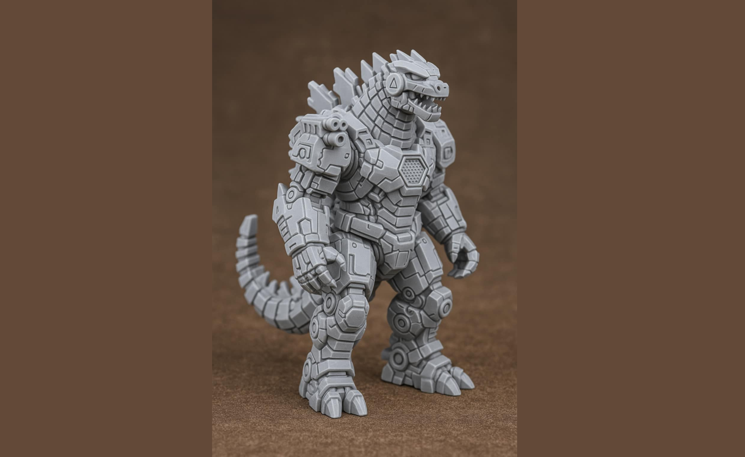 Miniatura 4 do modelo 3D Mecha Godzilla