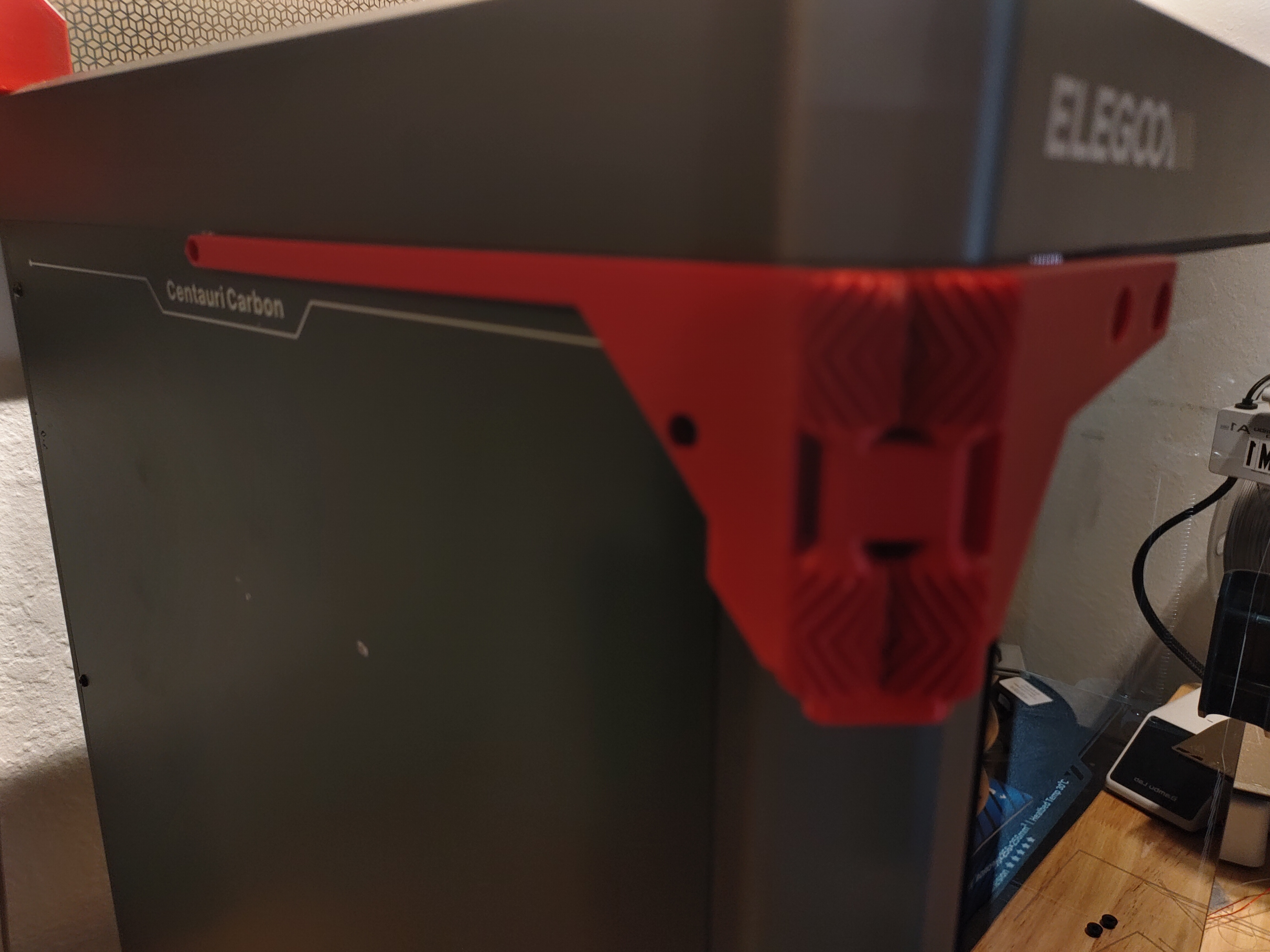 270 Degree Print-In-Place Hinges for Elegoo Centauri Carbon