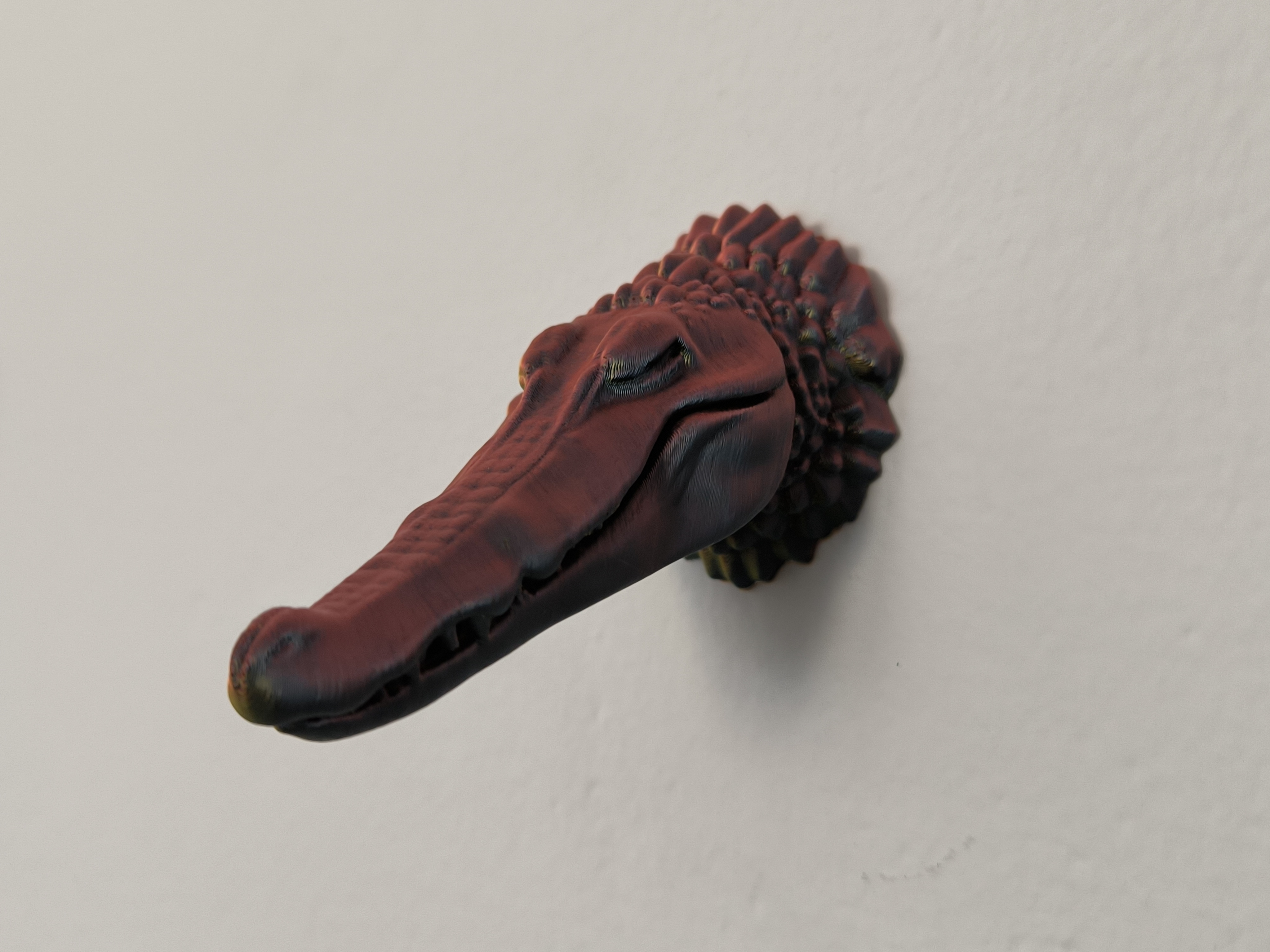 Alligator head - Wall Trophy — thumbnail 4