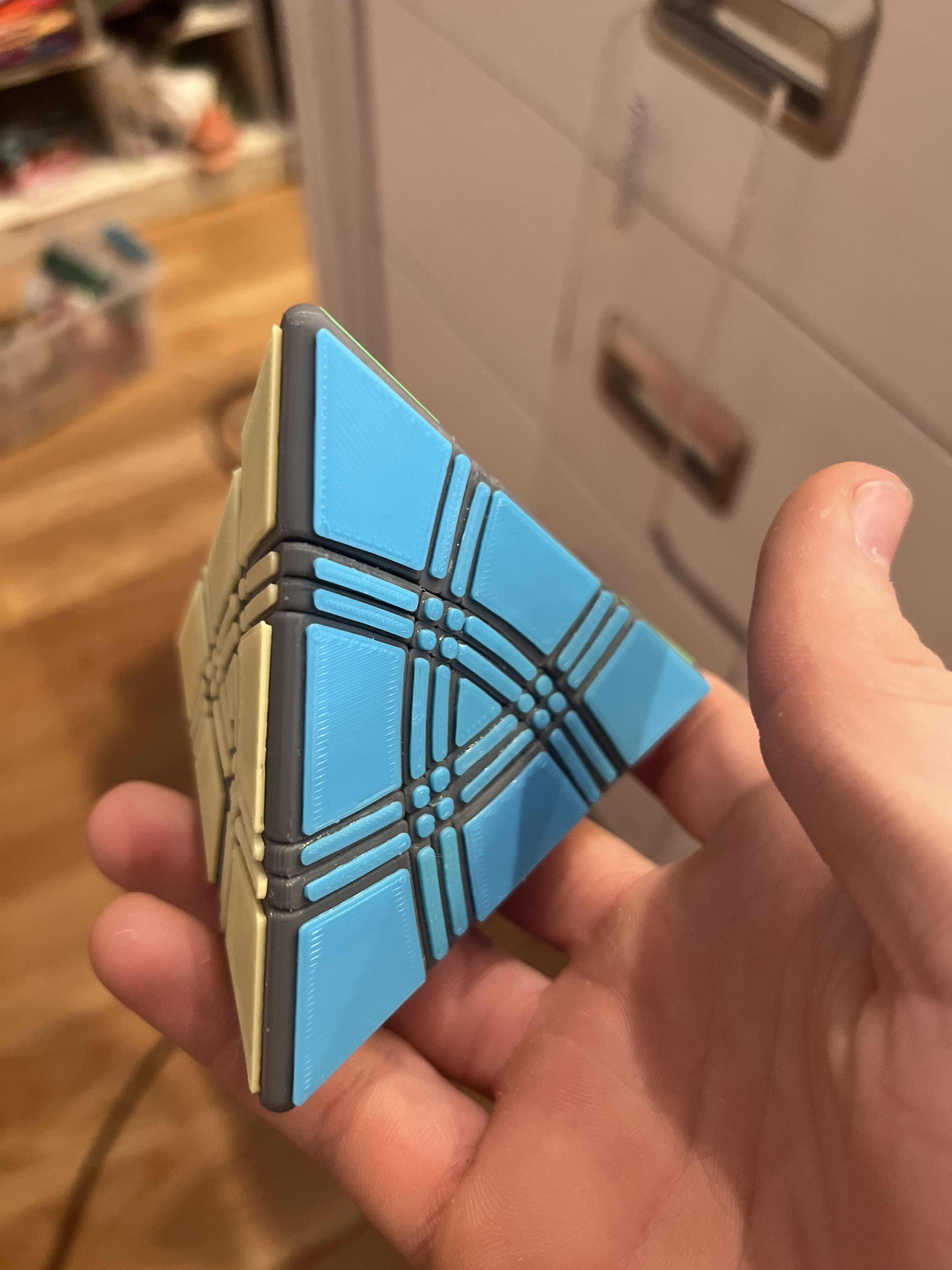 7x7 Tetrahedron Twisty Puzzle