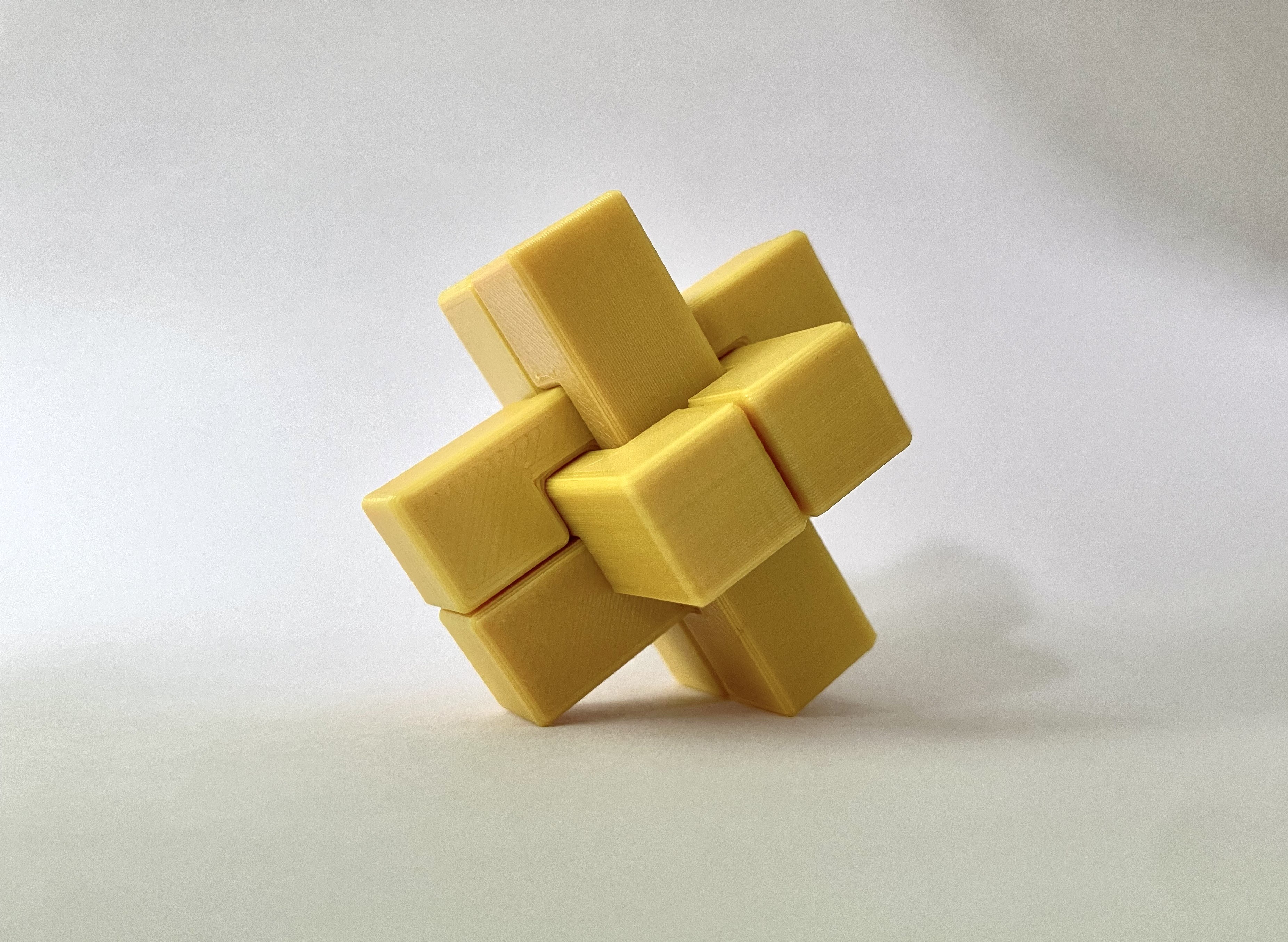 Burr Puzzle - 6 Interlocking Pieces