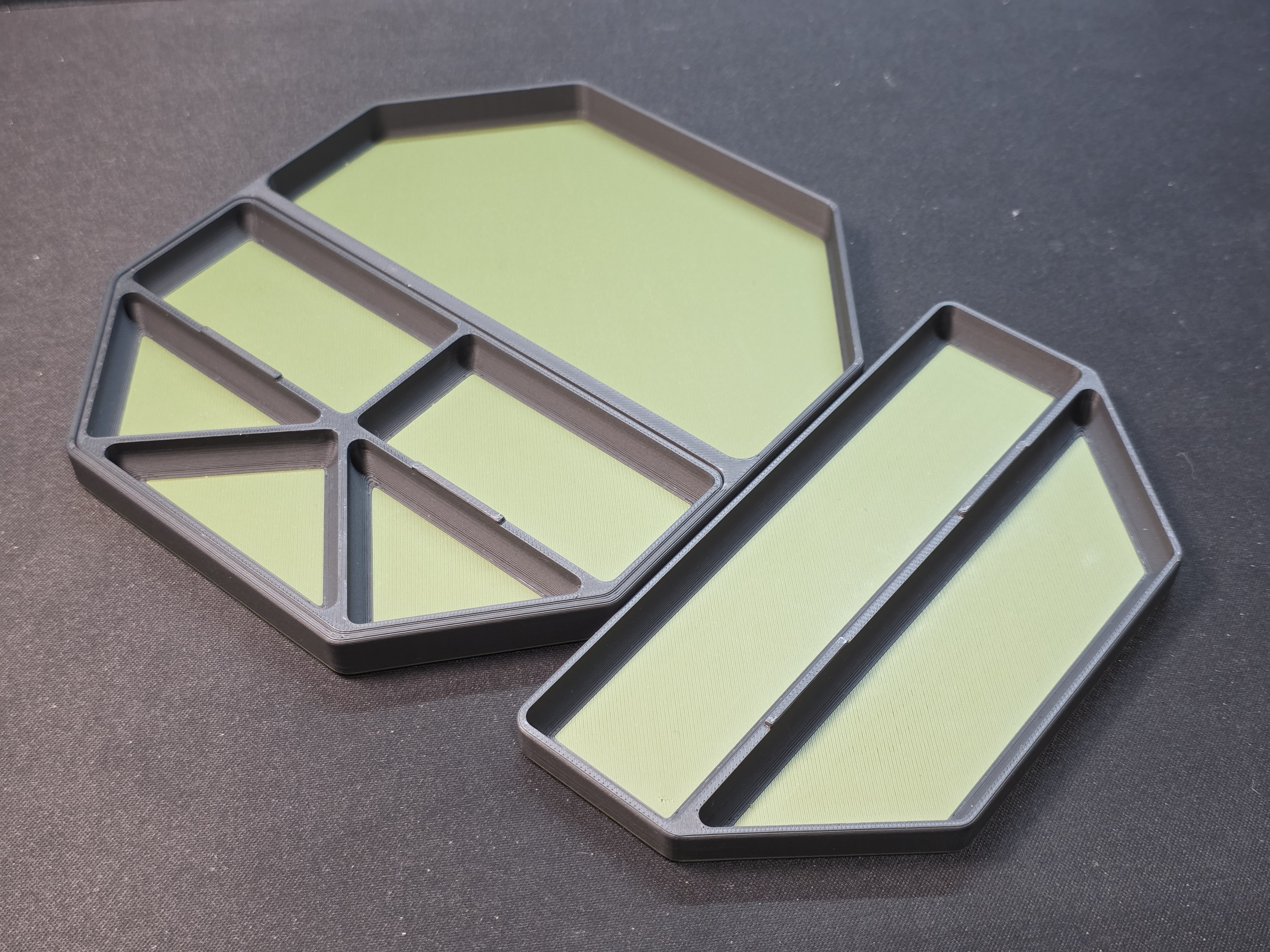 Miniatura 6 do modelo 3D Stackable Modular Parts Tray System