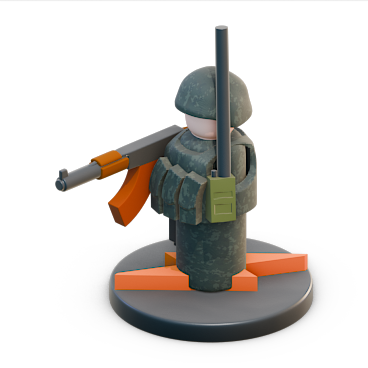 Down Range - Russian Officer