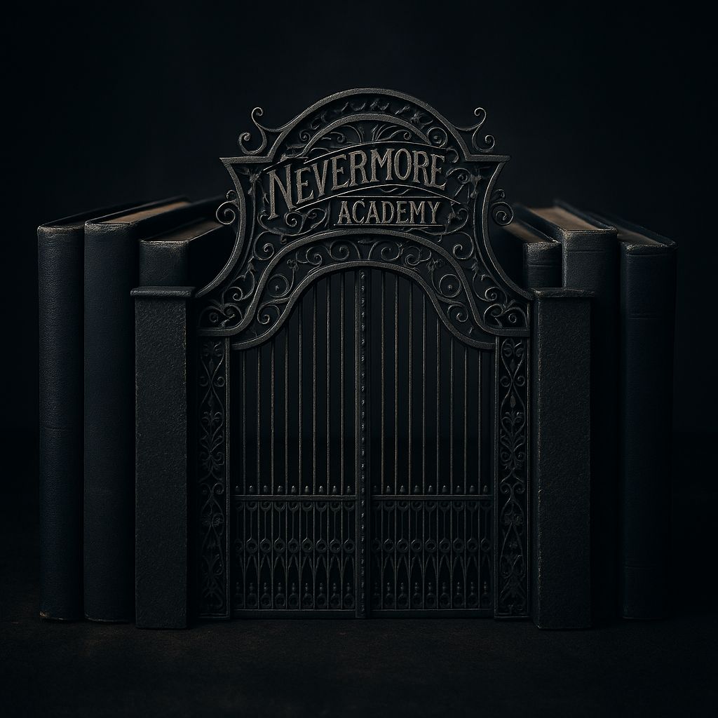 Nevermore Academy Gate bookend/middle