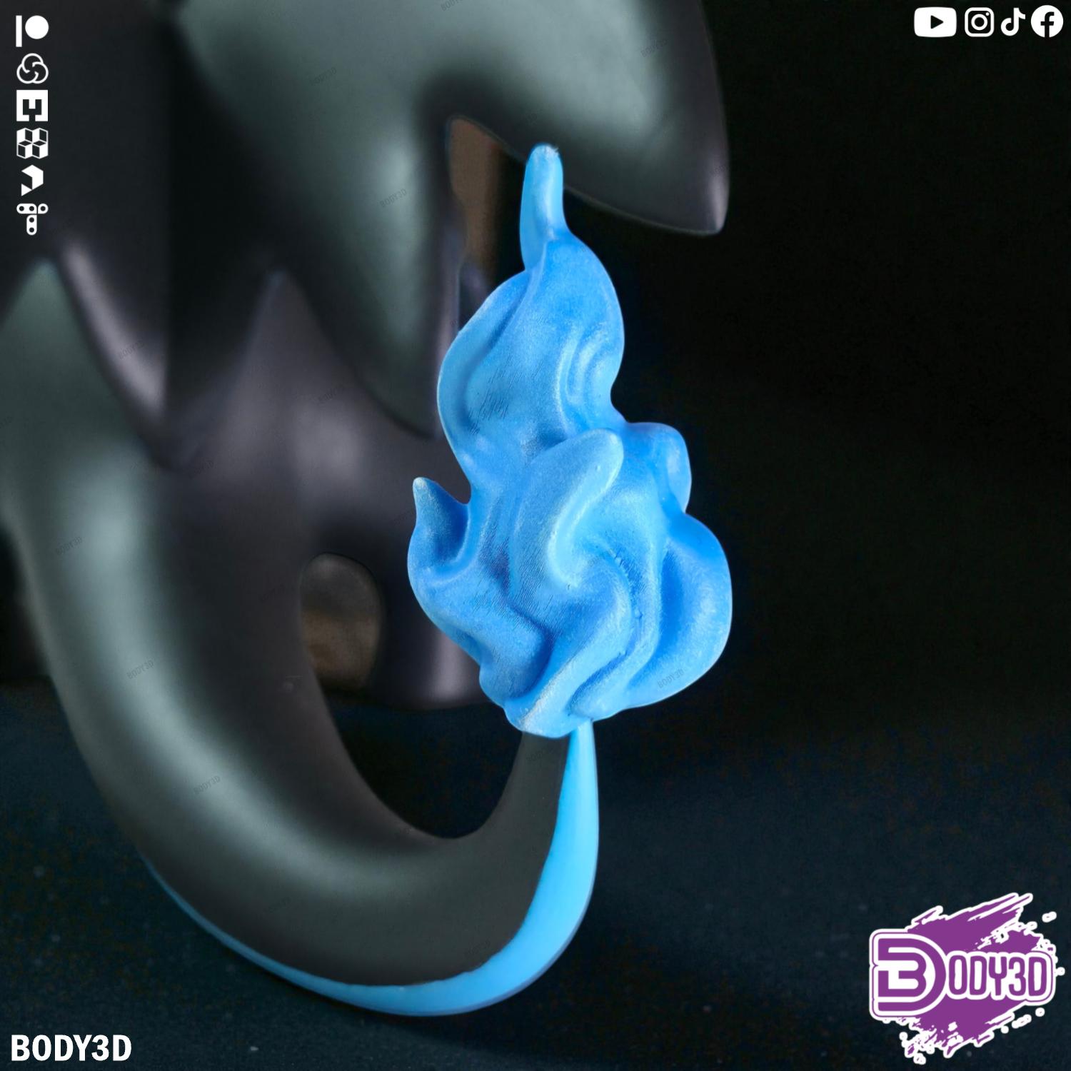 Miniatura 6 do modelo 3D Mega Charizard X