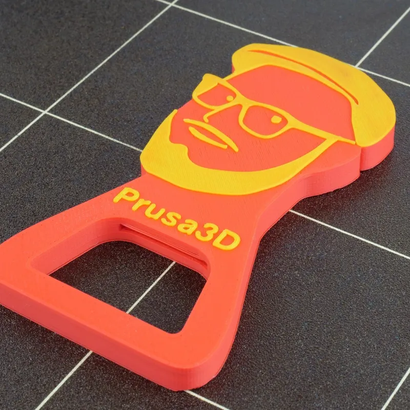 PRUSA BOTTLE OPENER by Prusa Research, Download free STL model