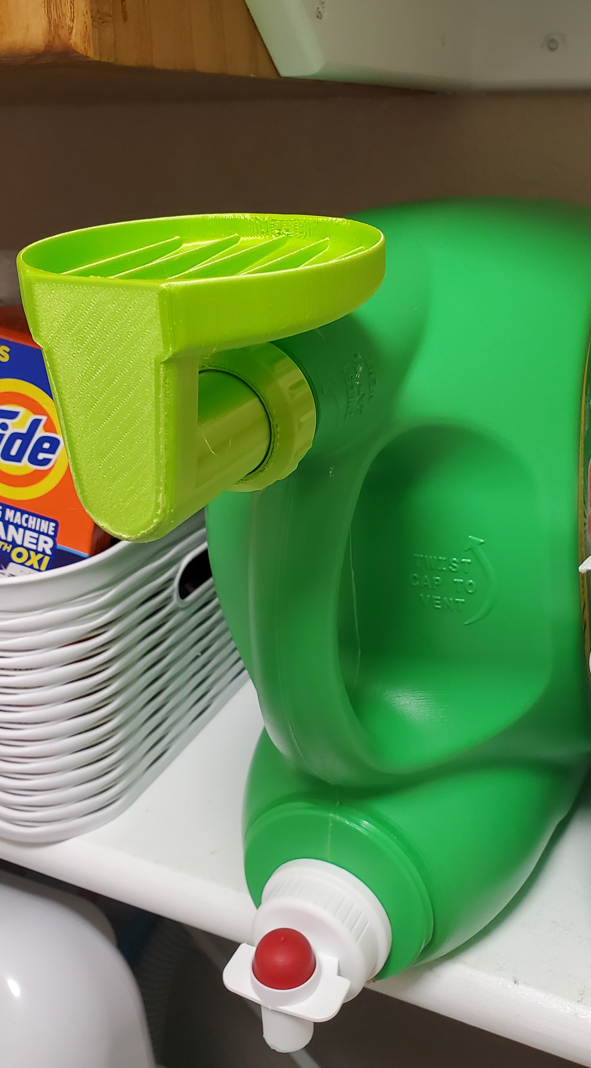 Laundry Detergent Cup Drain (Longer) by Tom's Print Garden Download