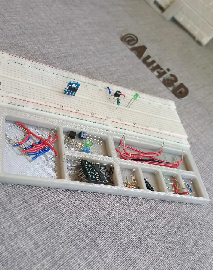 Organizador para Protoboard ( Breadboard Organizer ) by Auri3D ...