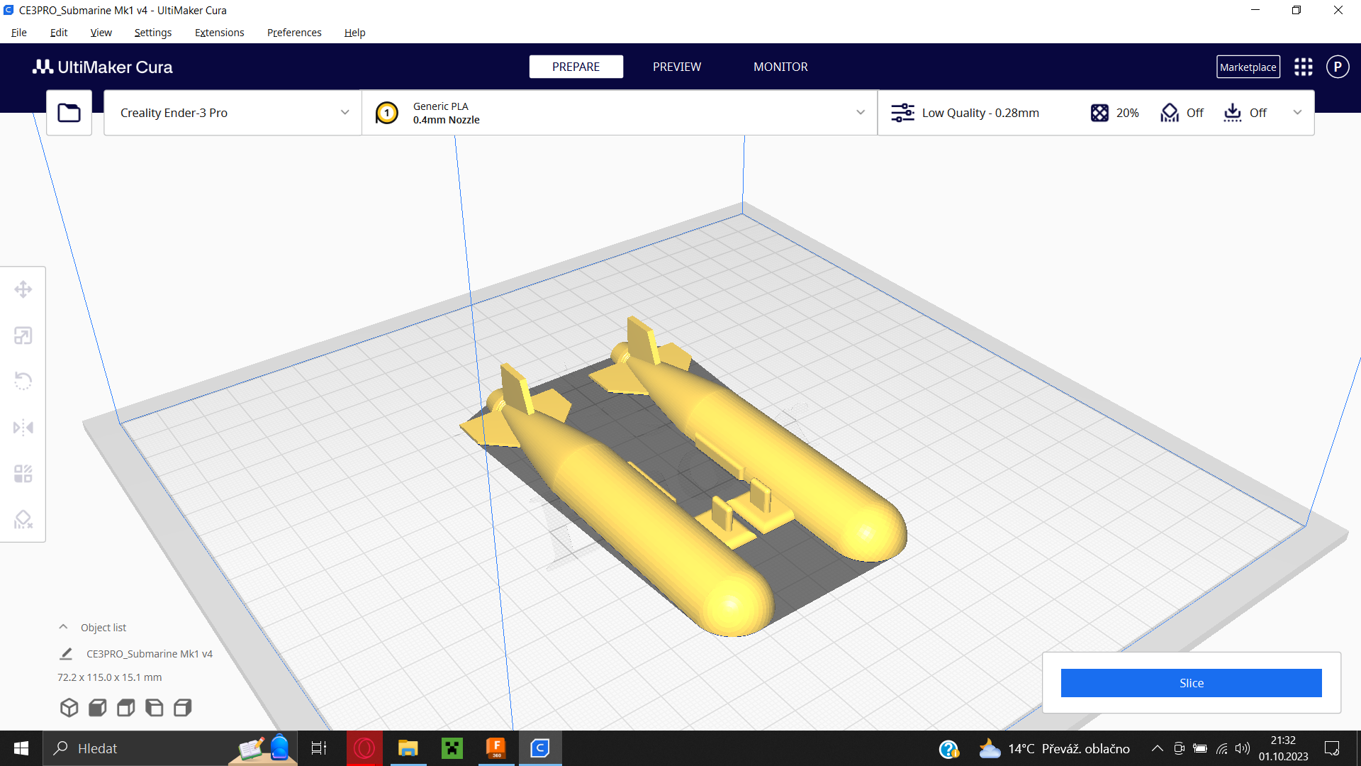 Simple Submarine