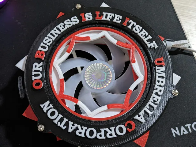 COOLER MASTER QUBE 500 SUPPORT FAN UMBRELLA CORPORATION MOD