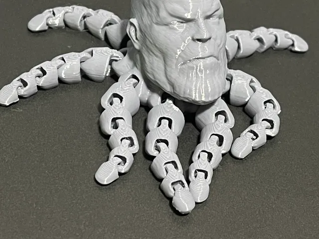 Thanopus - The Articulated Thanos Octopus!