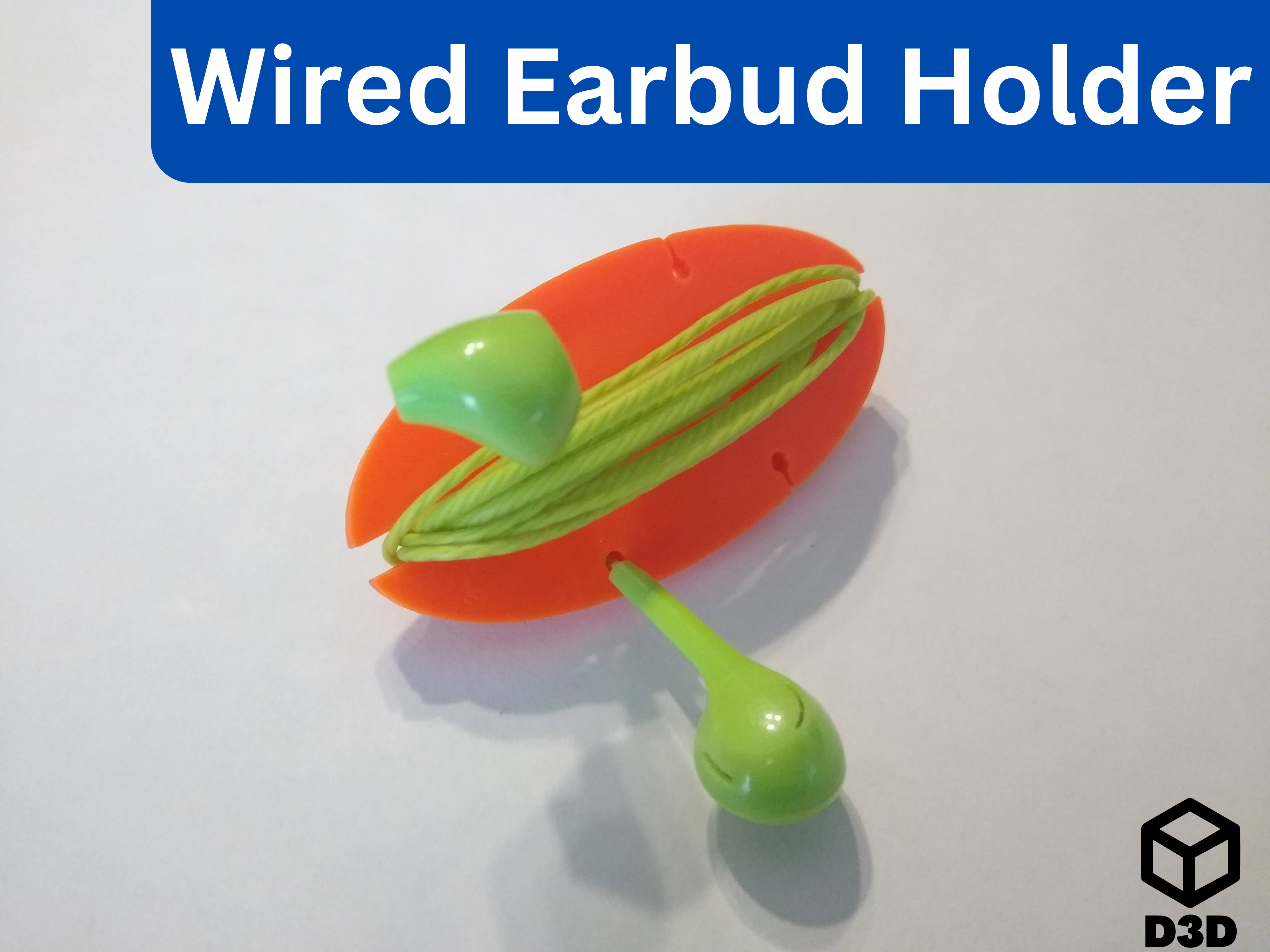 Wired Earbud Holder