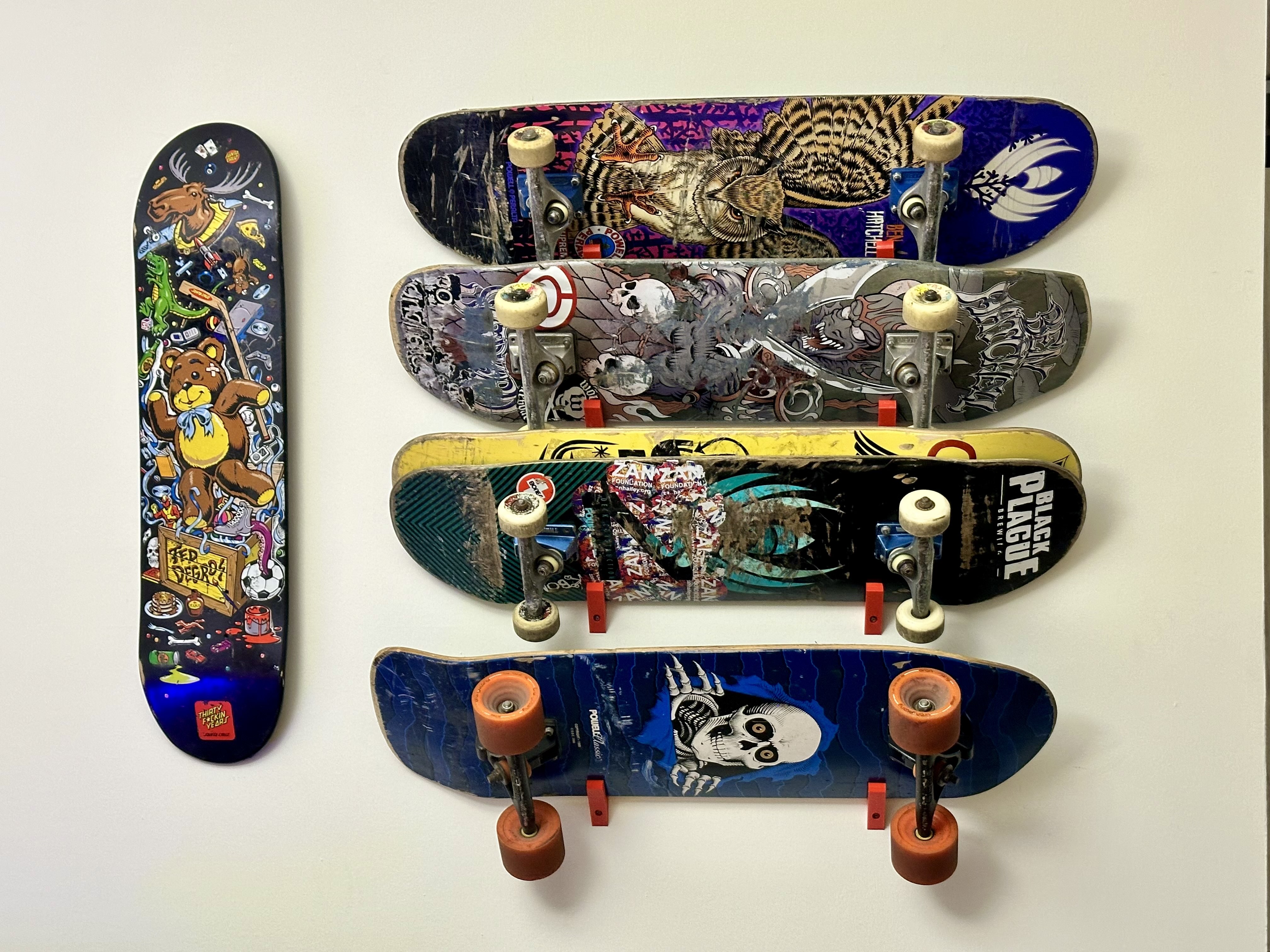Skateboard Wall Mount