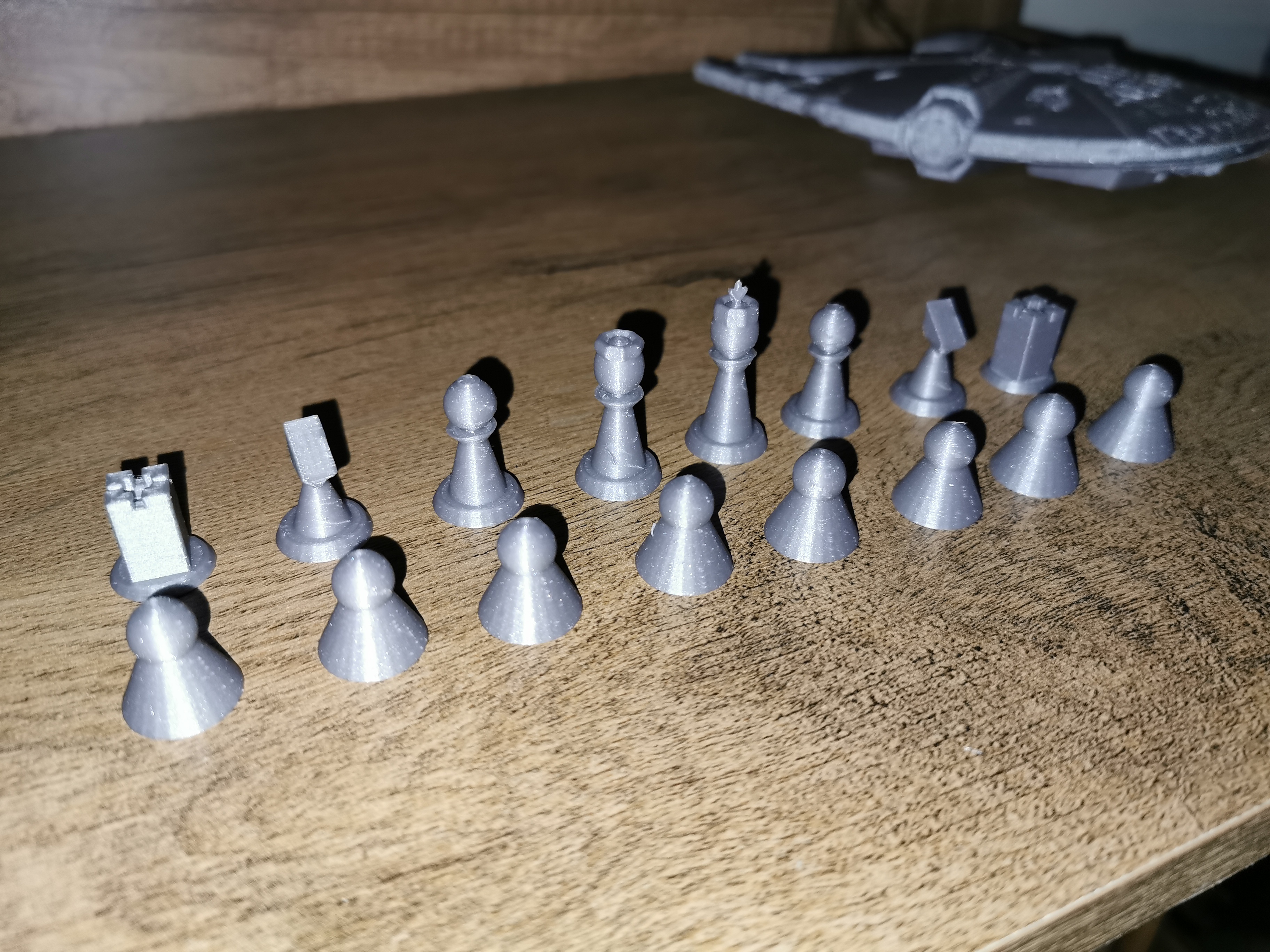 Futuristické šachy / Futuristic chess