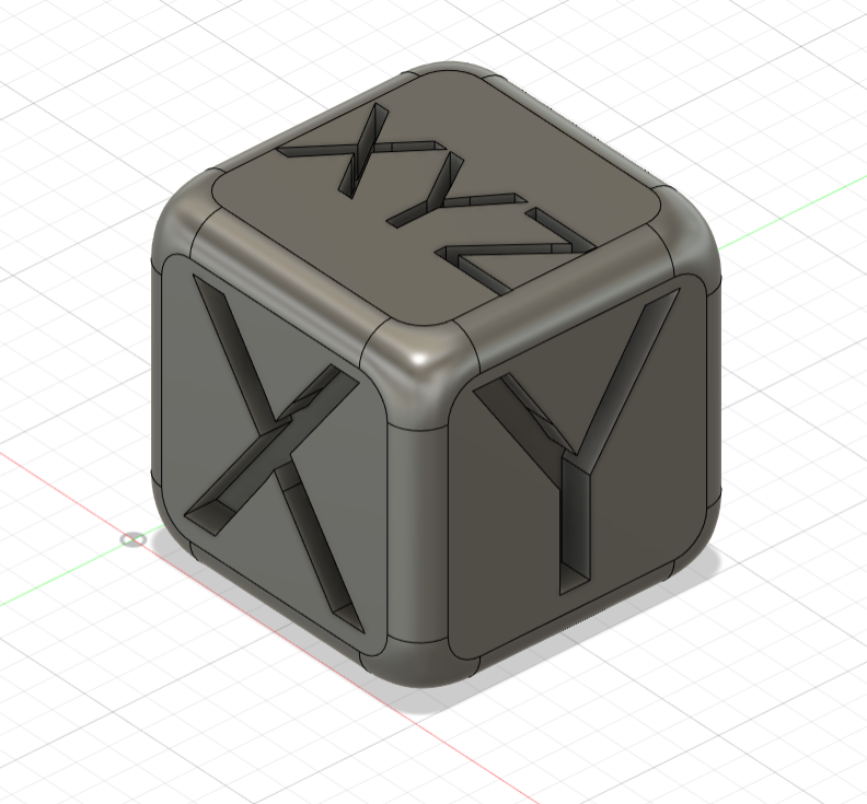 A more difficult and larger test cube.