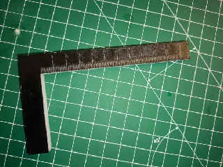 Try square (Anschlagwinkel)