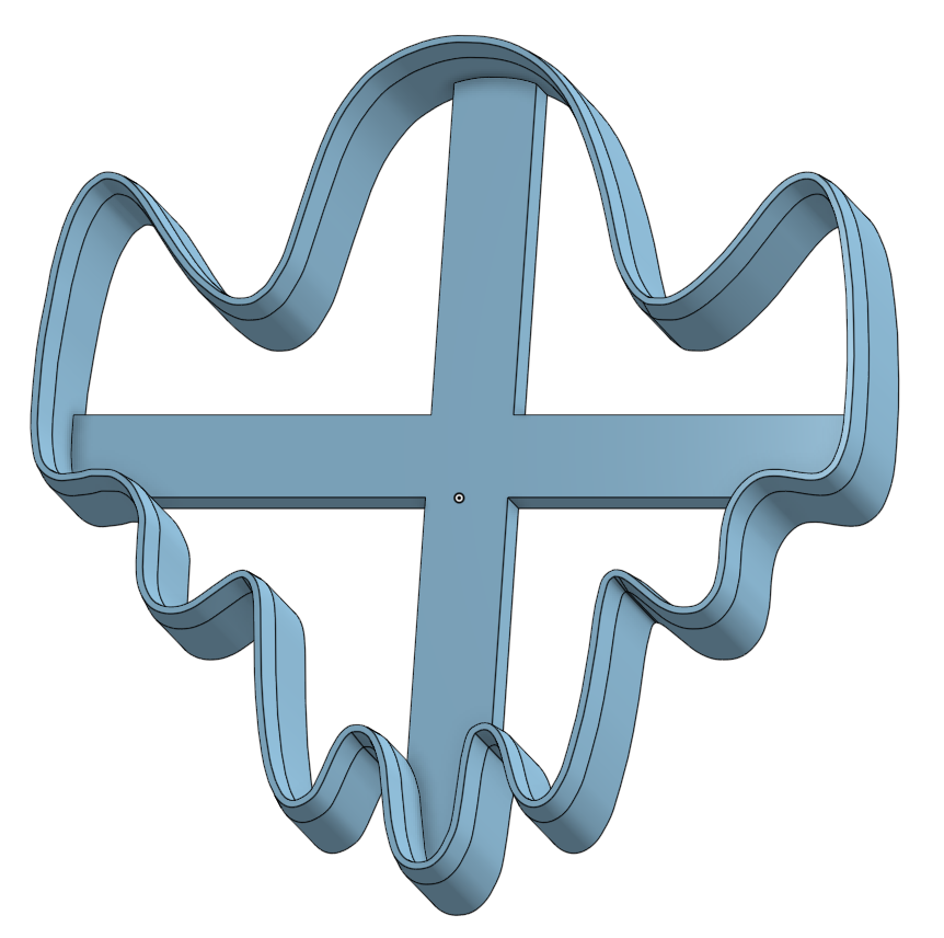 Ghost Cookie Cutter - Style 1