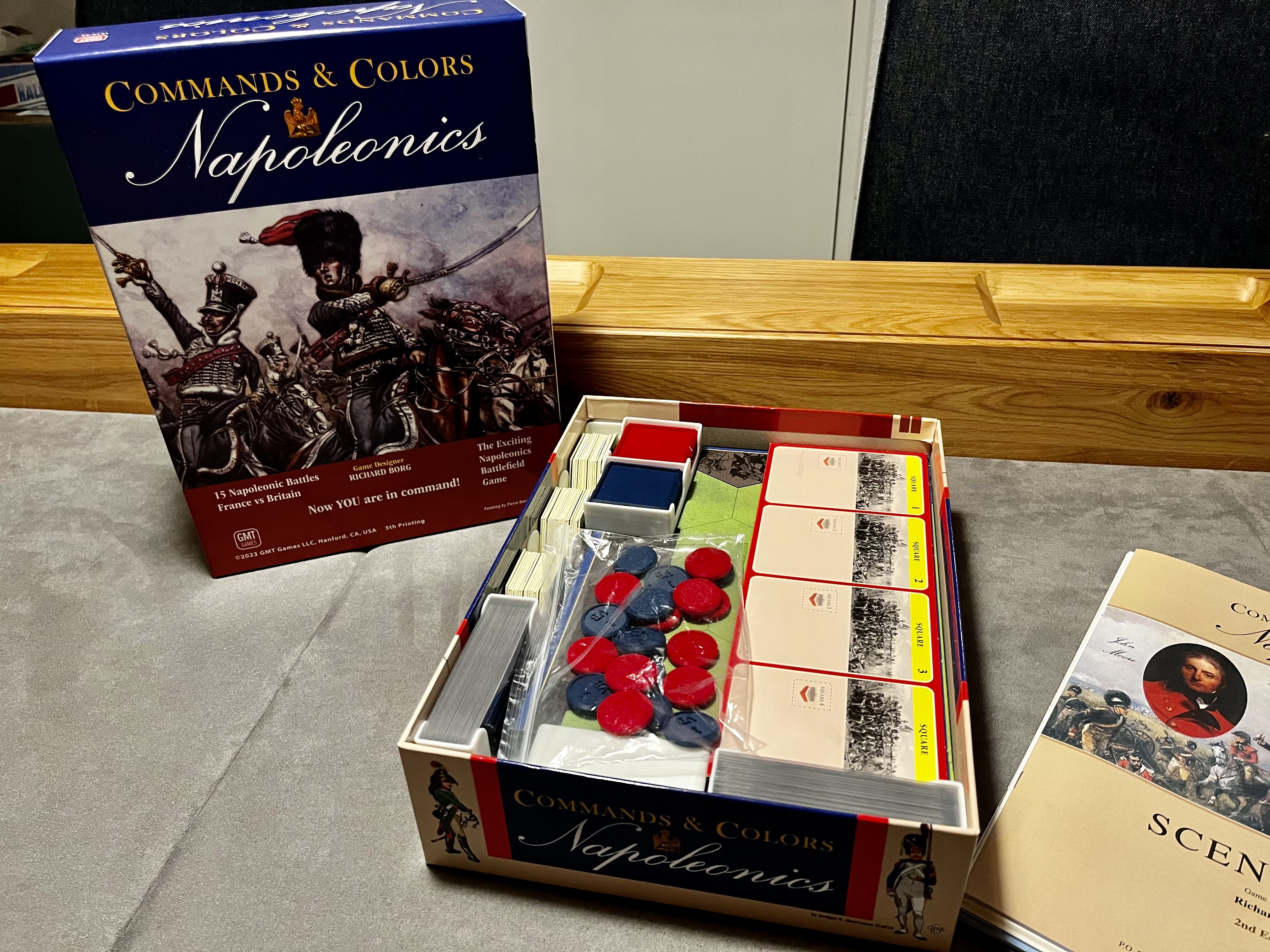 Command and Colors Napoleonics (base game): storage solution