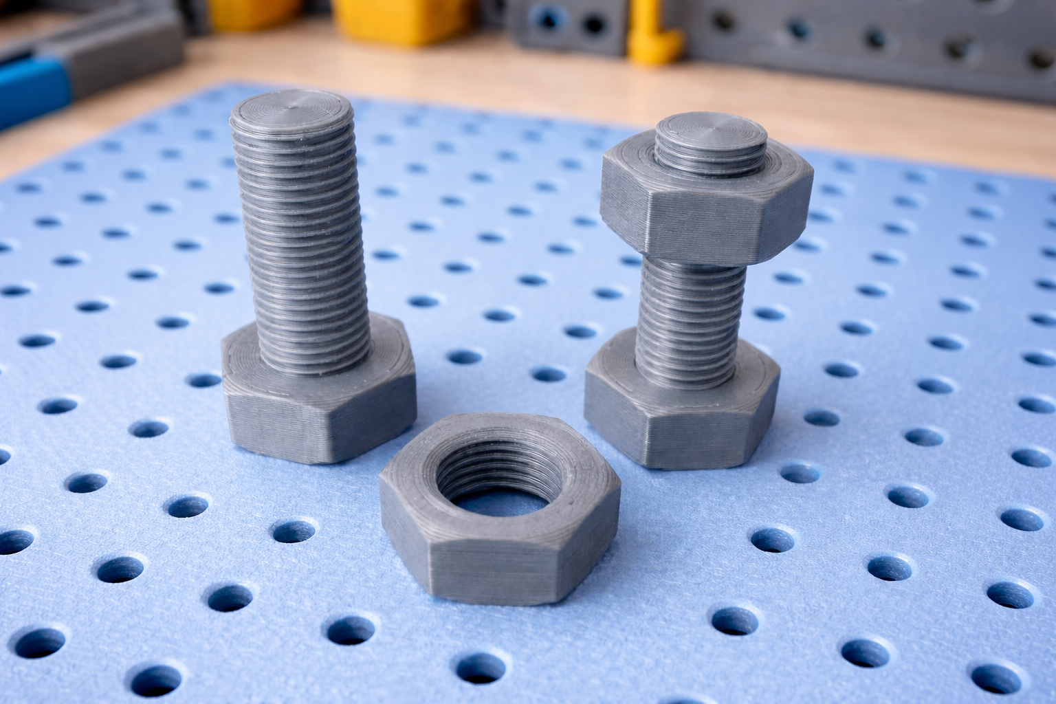 Screw and nut (M14, M16) / Šroub a matka (M14, M16)